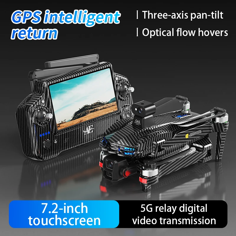 Drone Gimbal Mount - Drone GPS AE60 URTLA, caméra 8K,