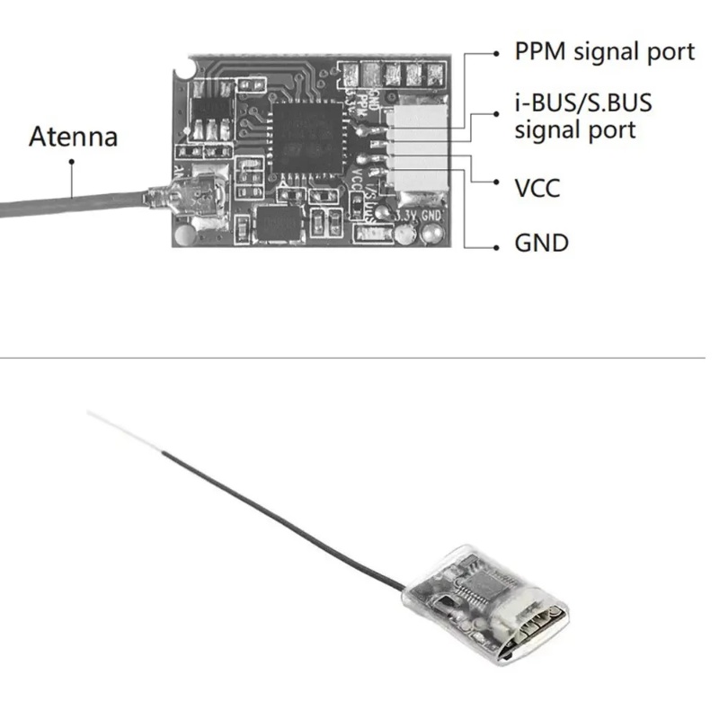 Récepteur Mini Flysky FS-8A 8C - Drone Gimbal Controller avis et prix