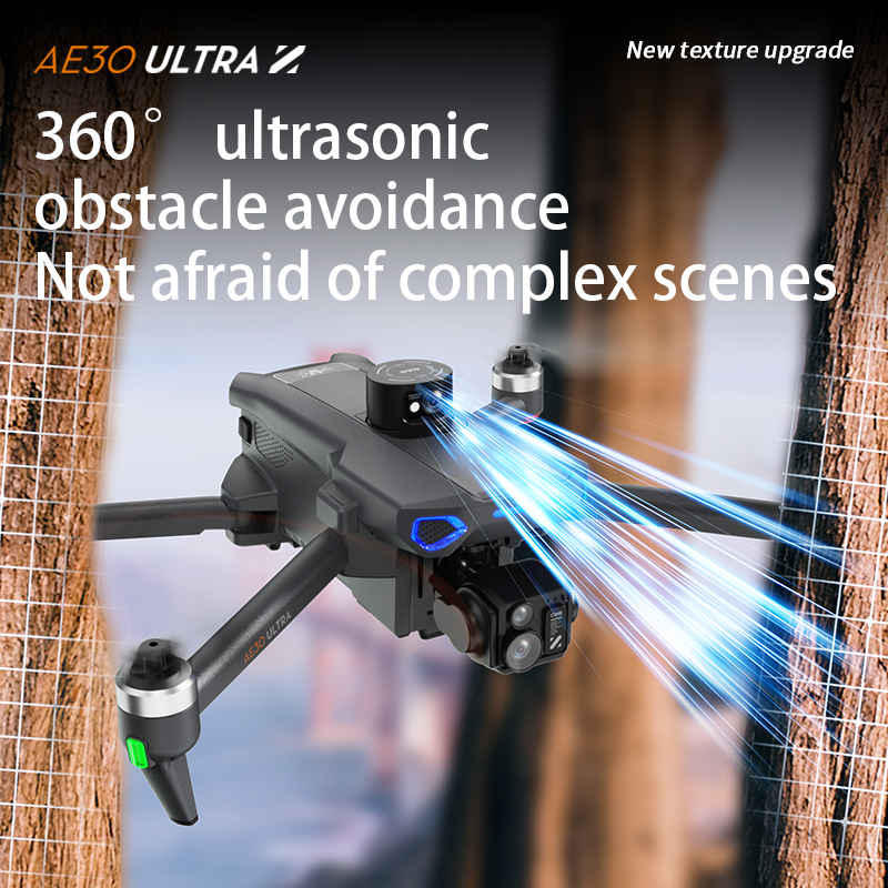 Drone RC GPS AE30 2026 avec ca - Drone Gimbal 3 Axis avis et prix