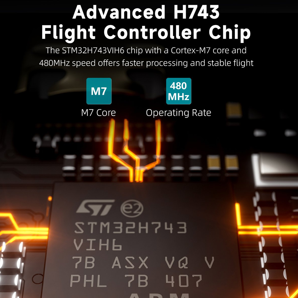GEPRC TAKER H743 BT 8Bit 80A S - Drone Gimbal Controller avis et prix