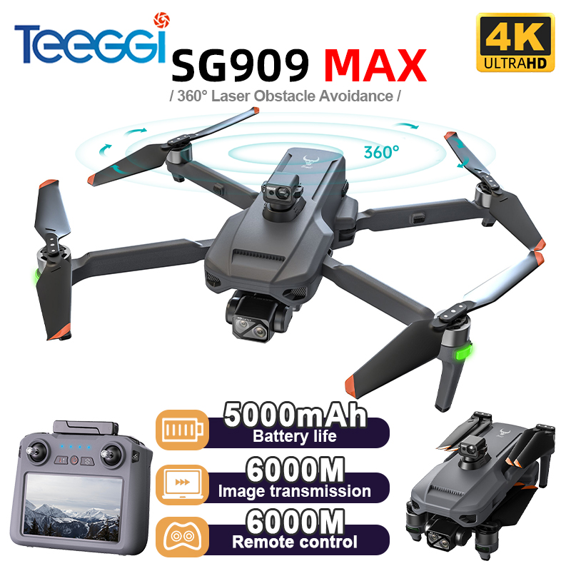 Drone GPS Teeggi SG909 MAX ave - Drone Gimbal 3 Axis avis et prix