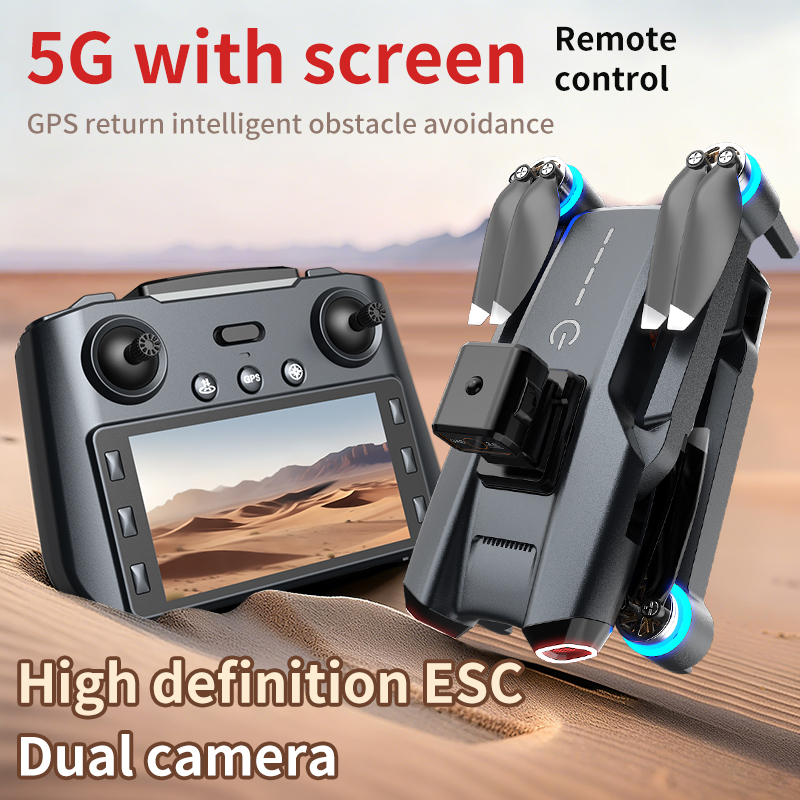 Drone professionnel 814 avec c - Drone Gimbal 2 Axis avis et prix