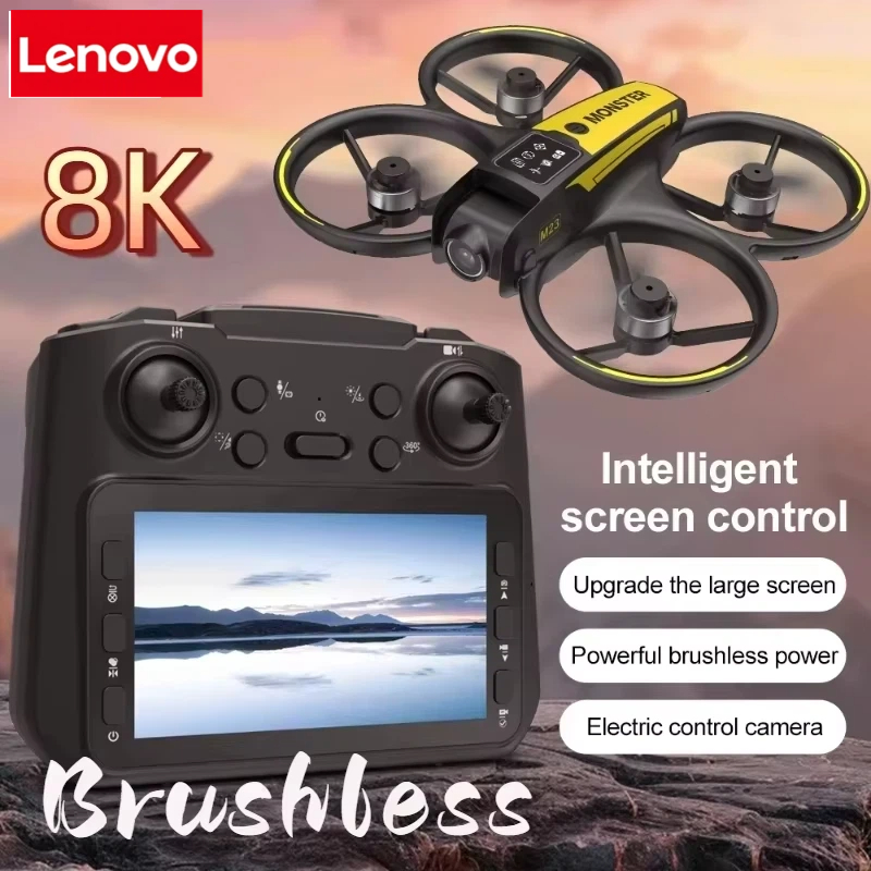 Drone Lenovo M23 HD 8K avec do - Drone Gimbal Brushless avis et prix